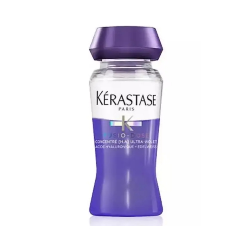 Концентрат Kerastase Fusio-Dose Concentre H.A Ultra-Violet для восстановления волос и нейтрализации желтых оттенков 10 х 12 мл