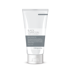 Dermal Пенка для умывания black charcoal deep cleanser для очищения лица 150 гр.