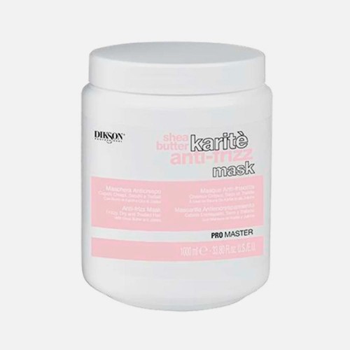 Маска Dikson Promaster Karite Anti-Frizz Mask Shea Butter 1000 мл Диксон промастер карите анти-фризз маск ши баттер для кудрявых и вьющихся волос