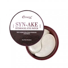 Esthetic House Гидрогел патчи для глаз змеиный пептид SYN-AKE hydrogel eyepatch 60 шт.