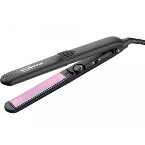 Gamma Щипцы-выпрямители Rainbow 230° с радужным антистатическим покрытием, черные