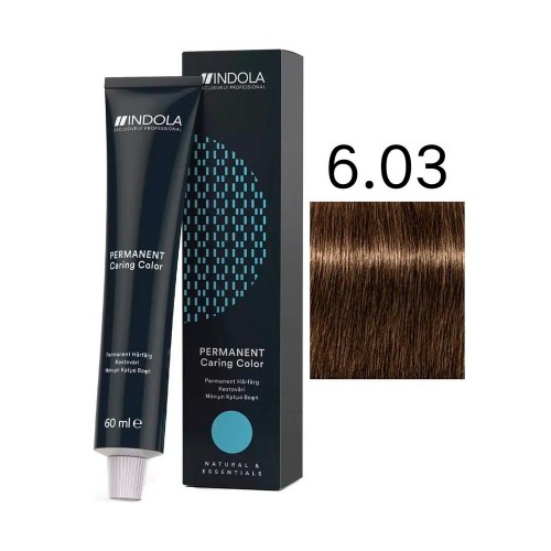 Крем краска 6.03 Indola Profession PCC Natural & Essentials Индола Профессион натурал энд эссентиалс для окрашивания волос