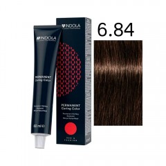 Стойкая крем краска 6.84 Indola Profession PCC Red & Fashion Индола Профессион псс ред энд фэшн для окрашивания волос