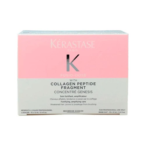 Концентрат Kerastase Fusio-Dose Concentre Genesis 10*12 мл Керастаз фьюсо-дос концентрат генезис сыворотка для поврежденных волос