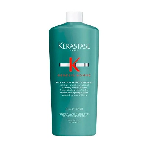 Шампунь Kerastase Genesis Homme Bain De Masse Epaississant 1000 мл Керастаз генезис хомм бэйн де мэсс эпейсисент для объема волос
