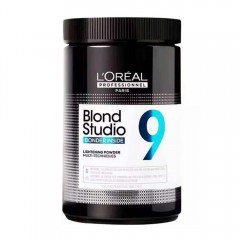 Обесцвечивающая пудра L'Oreal Professionnel Blond Studio 9 до 9 уровней осветления Lightening  Powder 9 500 гр