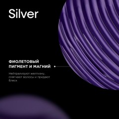 Кондиционер уход смываемый для нейтрализации желтизны волос L’Oreal Professionnel Silver Лореаль Профессионал Сильвер уход смываемый 200 мл