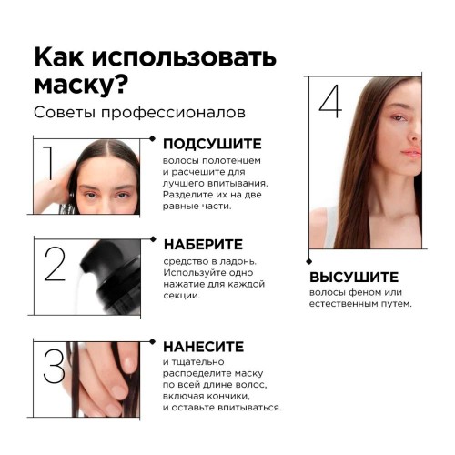 Маска для восстановления волос молекулярная L'Oreal Professionnel Absolut Repair Лореаль Профессионал Абсолют рэпэр 250 мл