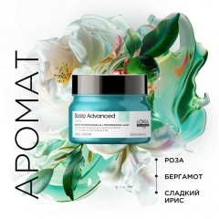 Глубоко очищающий шампунь-маска для жирной кожи головы L'Oreal Professionnel Serie Expert Scalp Advanced 250 мл Лореаль Профессиональ серия Эксперт Скальп Эдвансед