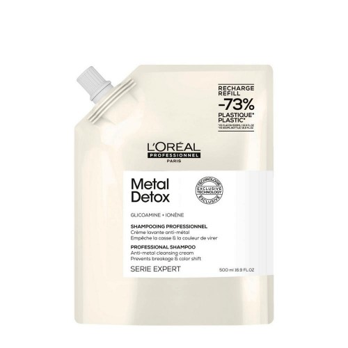 Шампунь для восстановления окрашенных волос L'Oreal Professionnel Metal Detox Рефил Метал детокс 500 мл