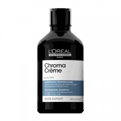 Шампунь L'Oreal Professionnel Serie Expert Chroma Creme с синим пигментом для нейтрализации оранжевого оттенка русых и светло-коричневых волос 300 мл