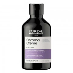 Шампунь L'Oreal Professionnel Serie Expert Chroma Creme с фиолетовым пигментом для нейтрализации желтизны очень светлых волос 300 мл