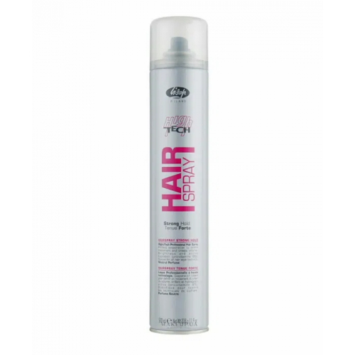 Лак для волос Lisap Milano High Tech Hair Spray Strong Hold, сильная фиксация