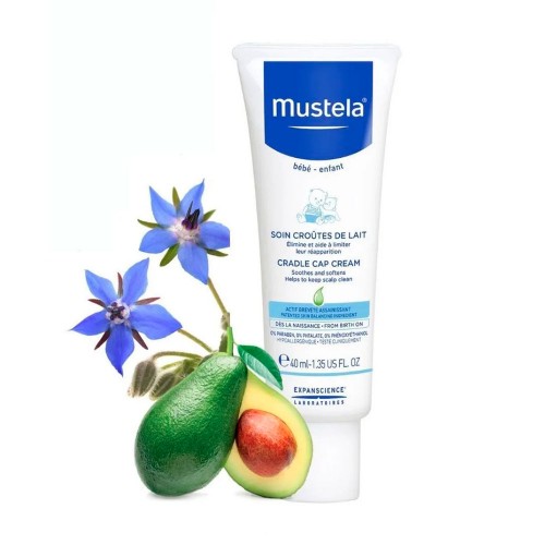 Крем для кожи головы Mustela Bebe при молочных корочках 40 мл