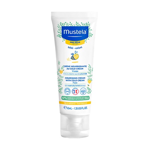 Крем питательный Cold Cream с пчелиным воском Mustela Nourishing Cream 40 мл