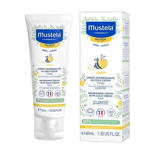 Крем питательный Cold Cream с пчелиным воском Mustela Nourishing Cream 40 мл