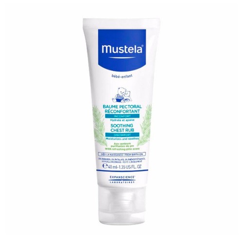 Крем успокаивающий для груди Mustela Soothing Chest Rub 40 мл