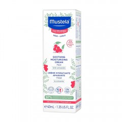 Крем успокаивающий увлажняющий Mustela Soothing moisturising face cream 40 мл