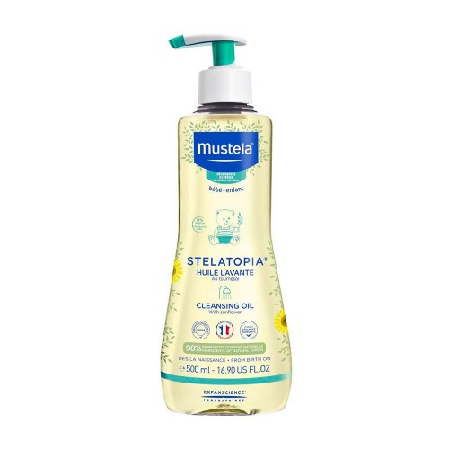 Масло очищающее для кожи, склонной к атопии Mustela Stelatopia 500 мл