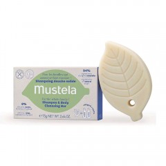Шампунь и очищающее мыло для тела Mustela Shampoo & Body Cleansing bar 75 г