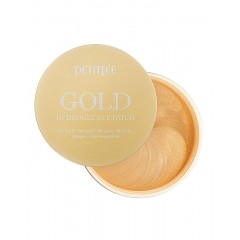 Petitfee Набор патчей для век гидрогел золото Gold Hydrogel Eye Patch 60 шт.