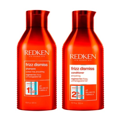 Шампунь и кондиционер Redken Frizz Dismiss 300+300 мл набор Редкен фризз дисмисс для гладкости волос