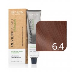Краска тон 6-4 Revlon Professional Revlonissimo Color Sublime Vegan 75 мл Ревлон Профессионал Ревлониссимо колор сублим веган для окрашивания волос