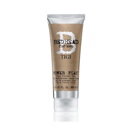 Гель Tigi bed head for men power play 200 мл Тиджи бэд хед фо мэн пауэр плэй для укладки волос сильная фиксация