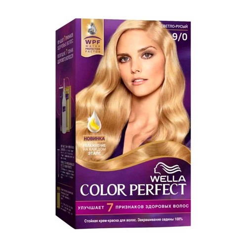 Крем краска Wella Color Perfect 9/0 Велла Колор Перфект для волос 60 мл