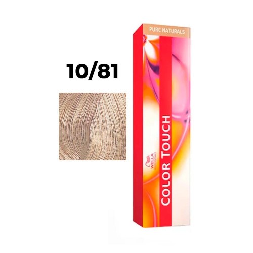 Краска Wella Color Touch 10/81 New для волос оттеночная Велла колор тач 60 мл