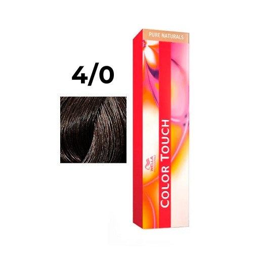 Краска Wella Color Touch 4/0 New для волос оттеночная 60 мл Велла колор тач