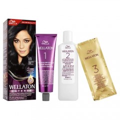 Wellaton Стойкая крем-краска 1/0 Сине-черный 110 мл