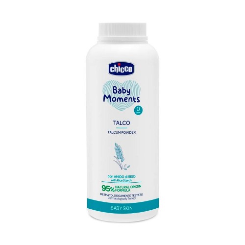 Присыпка детская Chicco Baby Moments Talc Organic 150 мл Шикко бэби моментс тальк органик для малышей