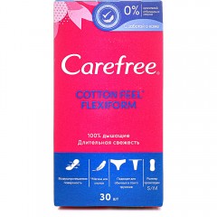 Carefree Гигиенические прокладки Flexiform 30 шт.