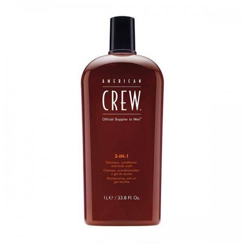 Шампунь 3 в 1 American Crew Hair and Body Care 3 in 1 Shampoo Conditioner Body Wash для волос и тела 1000 мл.