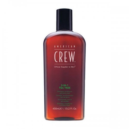 Cредство American Crew Hair and Body Care 3-in-1 Tea Tree для волос и тела 450 мл.