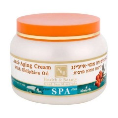 Антивозрастной крем с облепихой Health and Beauty Body and SPA Anti-Aging Obliphicha Cream для тела 250 мл.