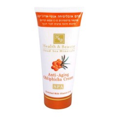 Антивозрастной крем с облепихой Health and Beauty Body and SPA Anti-Aging Obliphicha Cream для тела 180 мл.