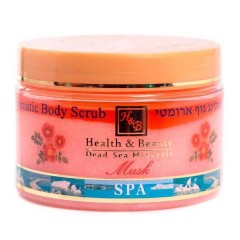Ароматический пилинг Мускус Health and Beauty Body and SPA Aromatic Body Peeling Musk для тела 450 мл.