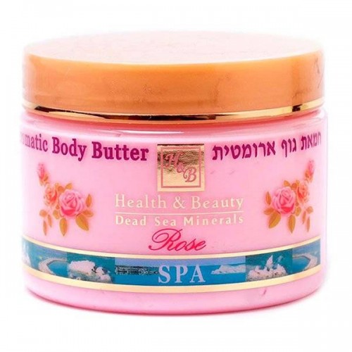Ароматический пилинг Роза Health and Beauty Body and SPA Aromatic Body Peeling Rose для тела 450 мл.
