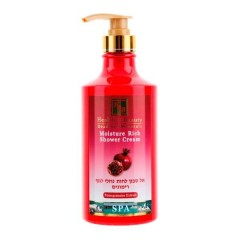 Увлажняющее крем-мыло (безщелочное) с Гранатом Health and Beauty Body and SPA Moisture rich Shower Cream Pomegranates Extract для тела 780 мл.