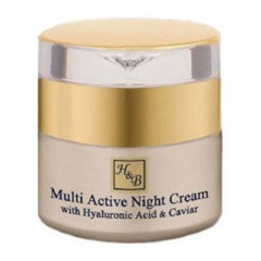 Мультиактивный ночной крем Health and Beauty Body and SPA Anti-Aging для возрастной кожи лица 50 мл.