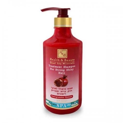 Укрепляющий шампунь Health and Beauty Hair Care Pomegranates extract Shampoo for Strong Shiny Hair для волос с гранатовым экстрактом 780 мл.