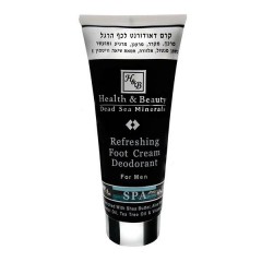 Освежающий крем-деодорант Health and Beauty Men Care Refreshing Foot Cream Deodorant для ног 200 мл.
