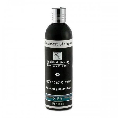 Шампунь с натуральными компонентами Health and Beauty Men Care Treatment Shampoo для всех типов волос для мужчин 400 мл.