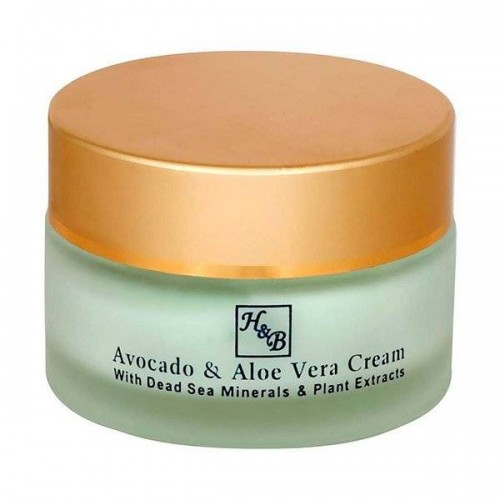 Интенсивный крем с Авокадо и Алоэ Health and Beauty Skin Care Intensive Avocado and Aloe Vera Cream для лица 50 мл.