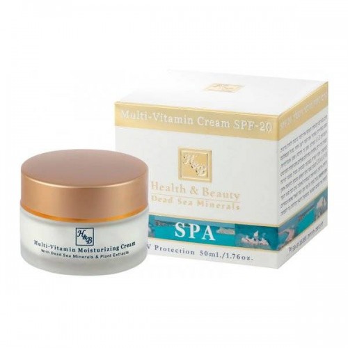 Мультивитаминный крем Health and Beauty Skin Care Multi-Vitamin Cream SPF-20 для лица 50 мл.