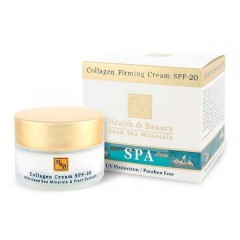 Коллагеновый крем Health and Beauty Skin Care Collagen Firming Cream SPF-20 для укрепления кожи 50 мл.