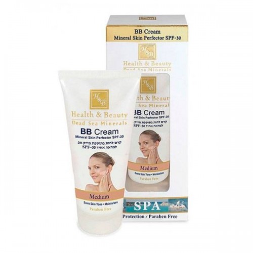 Увлажняющий крем Health and Beauty Skin Care BB Cream Mineral Skin Perfector SPF-30 Medium с добавлением тонального крема 80 мл.
