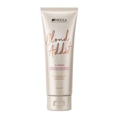 Оттеночный шампунь Indola Blond Addict Wash Pinkrose Shampoo для теплых светлых оттенков 250 мл. 
